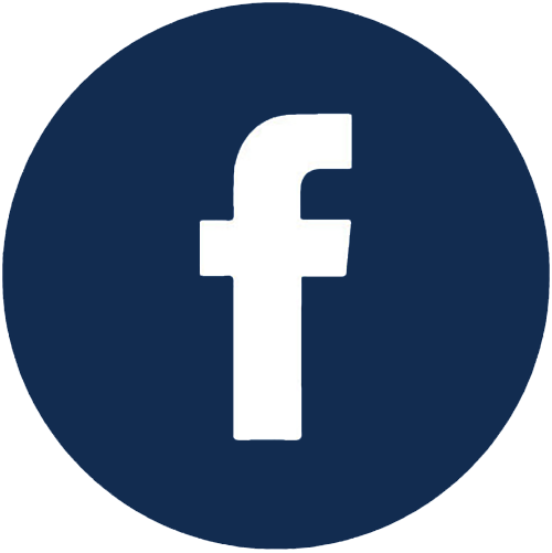 FaceBook icon in dark blue