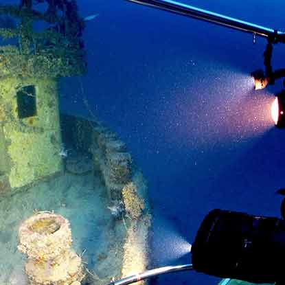 Sea wreck exploration